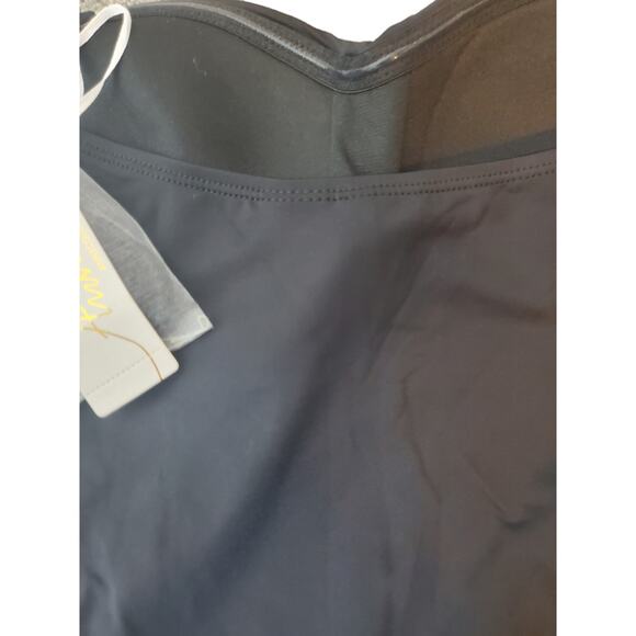 Anne Cole Black One Piece Swimsuit, Size 6, NWT - Picture 4 of 5